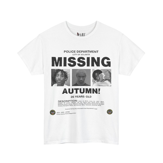 Autumn! Missing Tee White