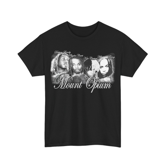 Mount Opium Tee Black