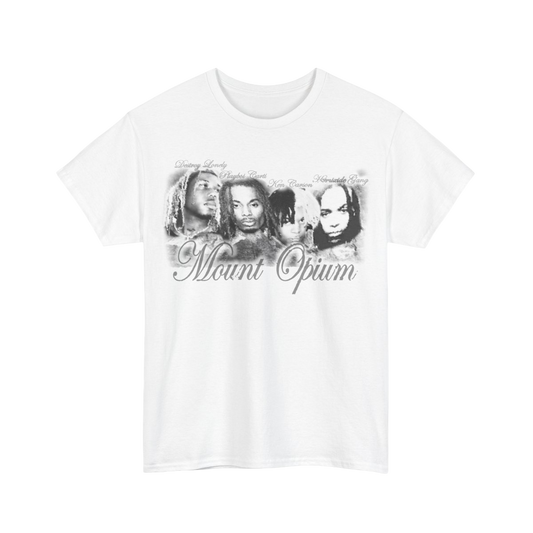 Mount Opium Tee White