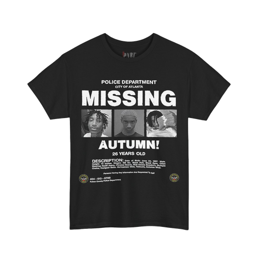 Autumn! Missing Tee Black