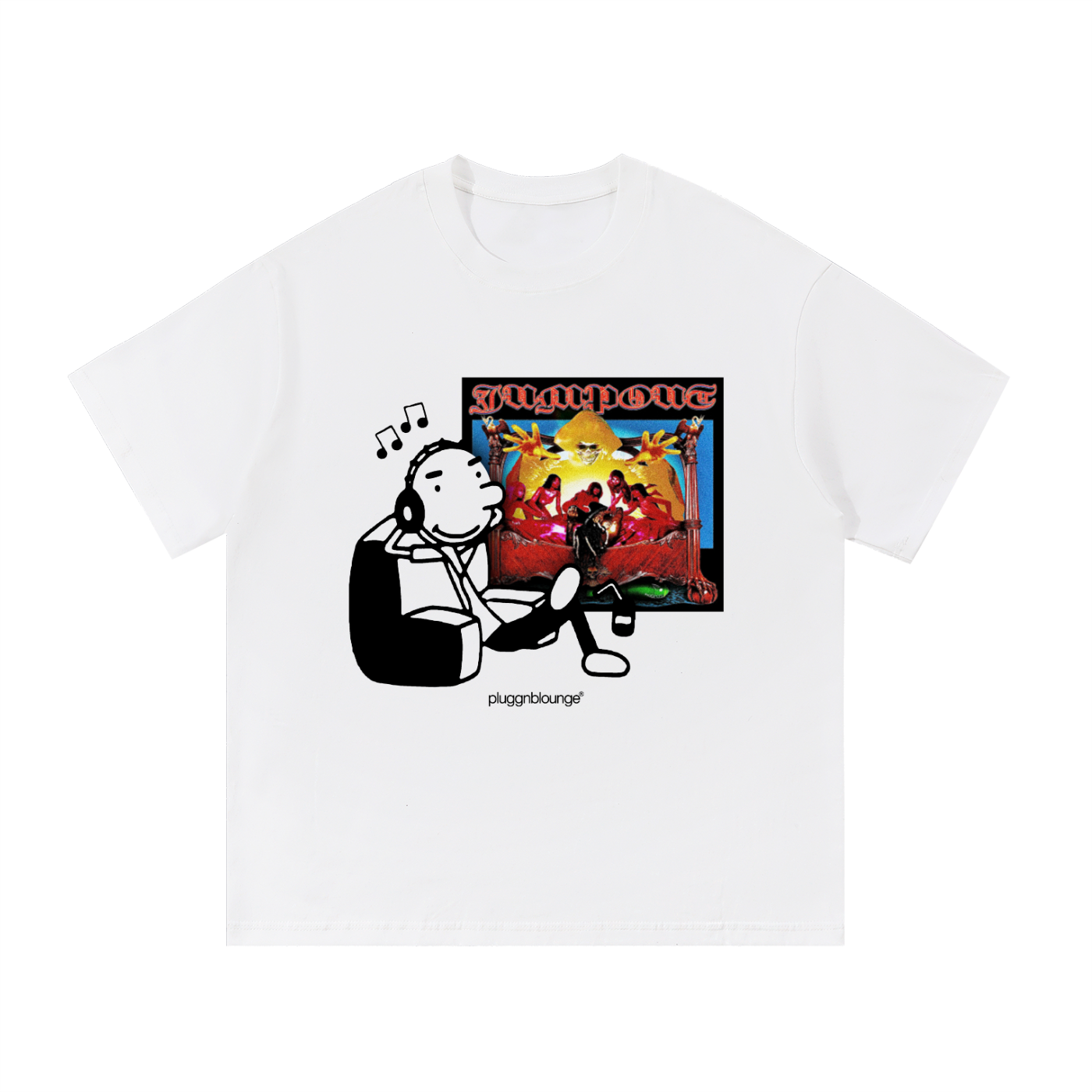 Rodrick Listening To Albums Tee- Jumpout by Osamason