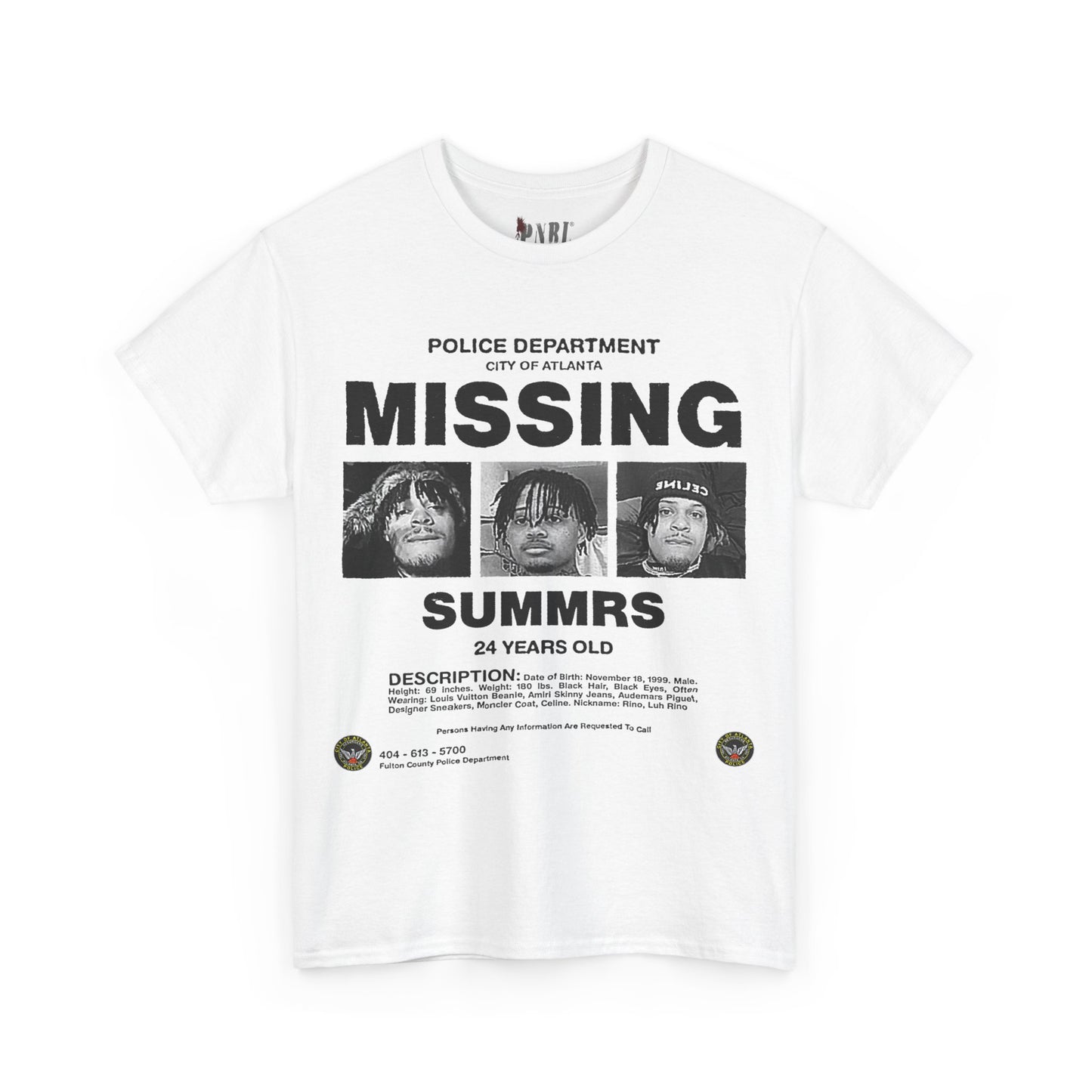 Summrs Missing Tee White