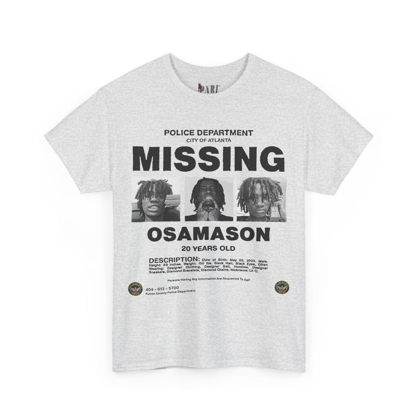 Osamason Missing Tee White