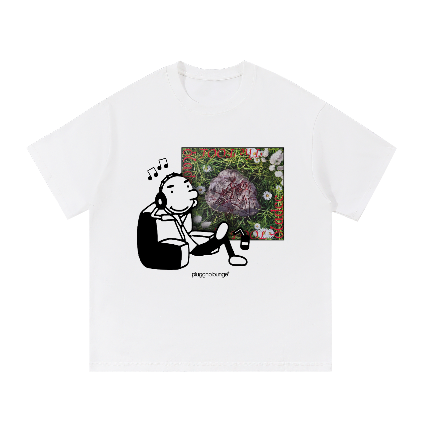 Rodrick Listening To Albums Tee- The Fool by Bladee