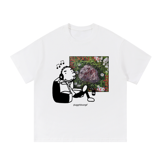 Rodrick Listening To Albums Tee- The Fool by Bladee