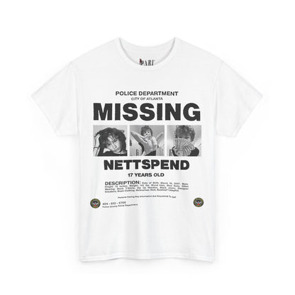 Nettspend Missing Tee White