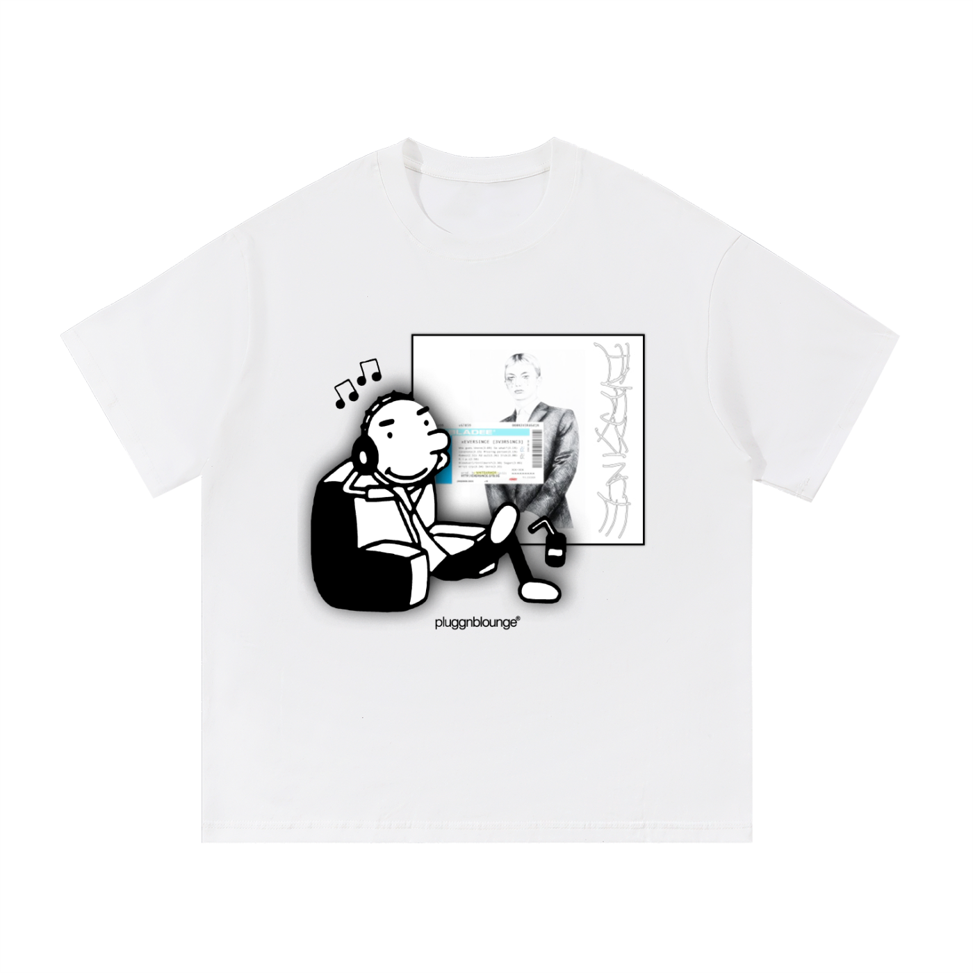 Rodrick Listening To Albums Tee- Eversince by Bladee