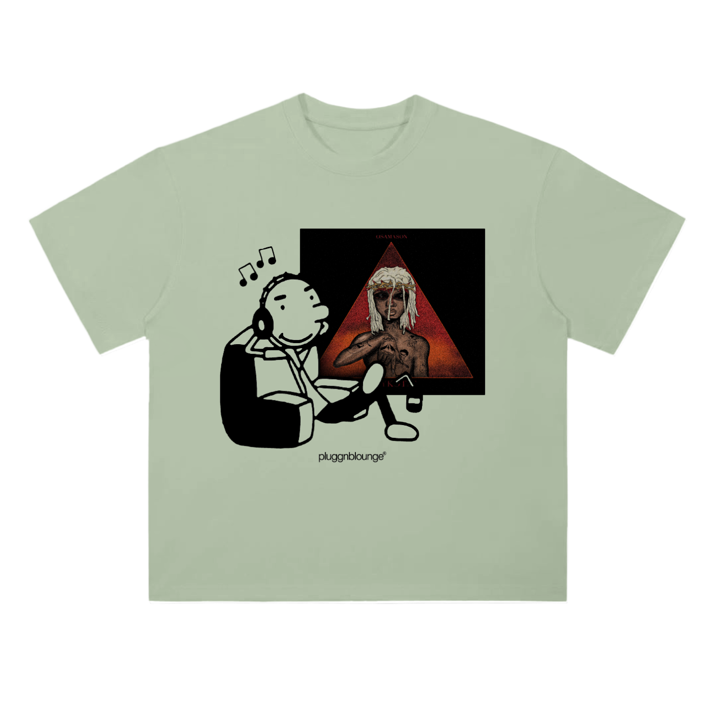 Rodrick Listening To Albums Tee- Psykotic by Osamason