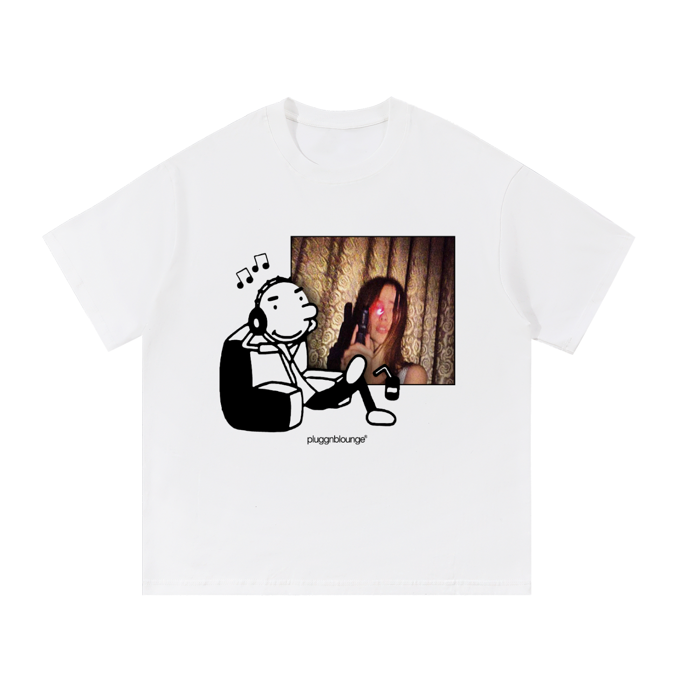 Rodrick Listening To Albums Tee- Terrified by Fakemink