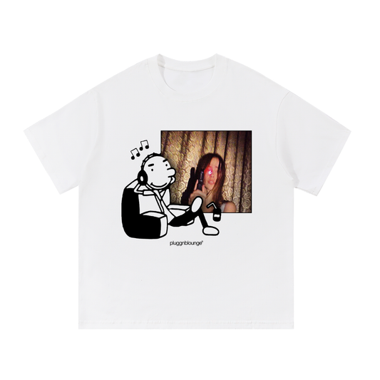 Rodrick Listening To Albums Tee- Terrified by Fakemink