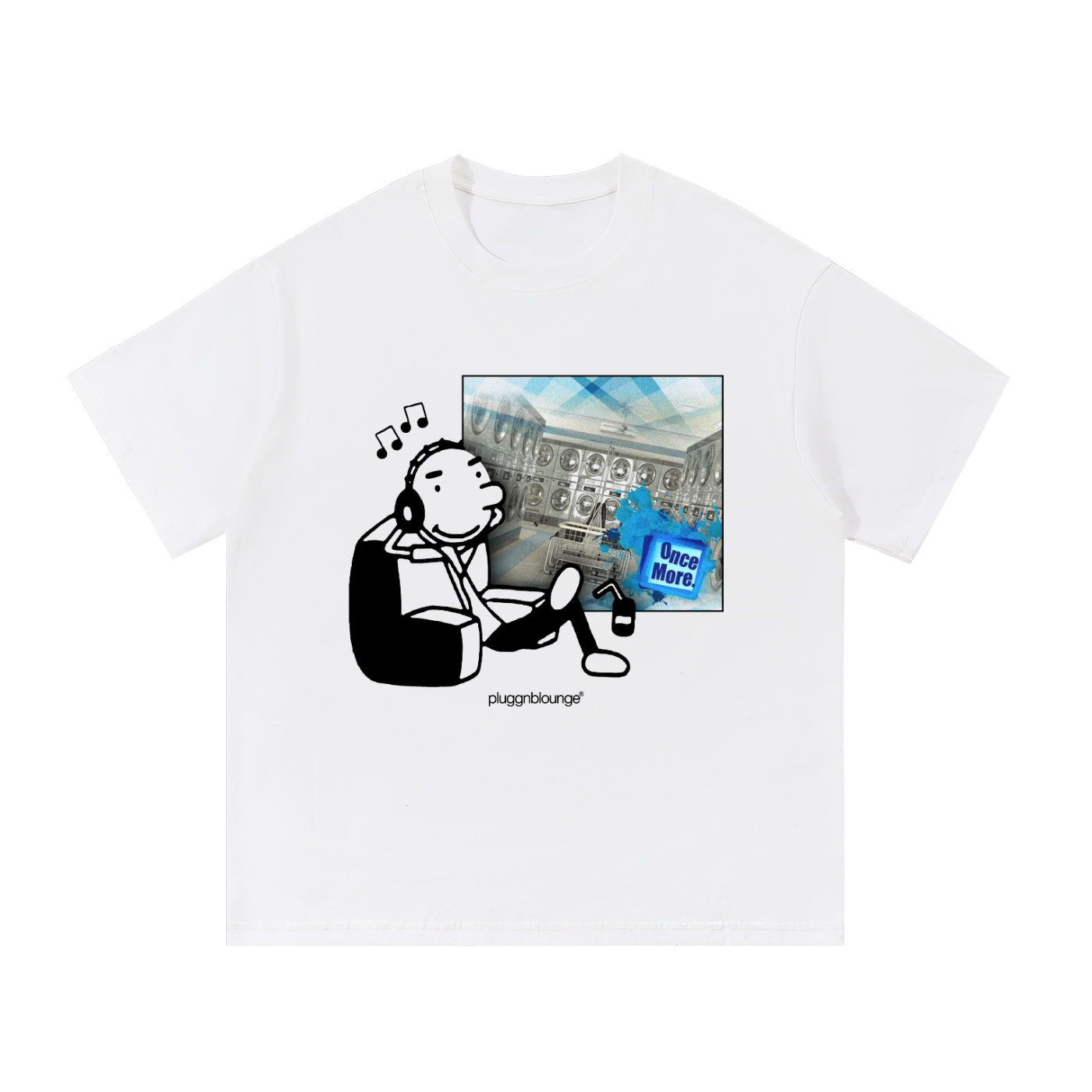 Rodrick Listening To Albums Tee- once more by xaviersobased