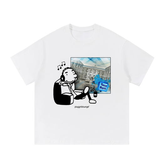 Rodrick Listening To Albums Tee- once more by xaviersobased