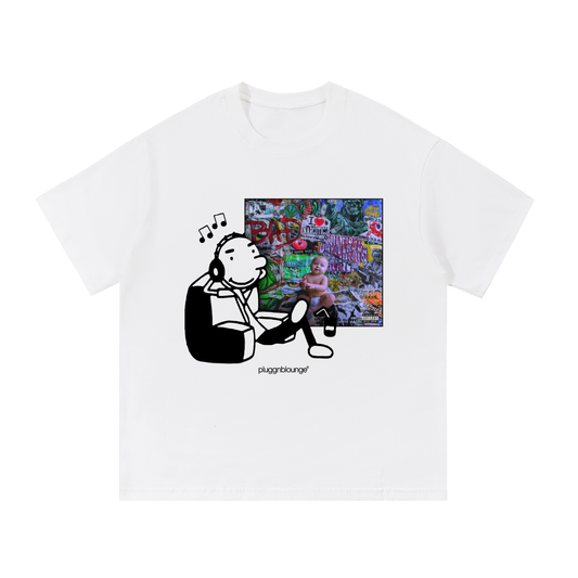 Rodrick Listening To Albums Tee- BAFK by Nettspend