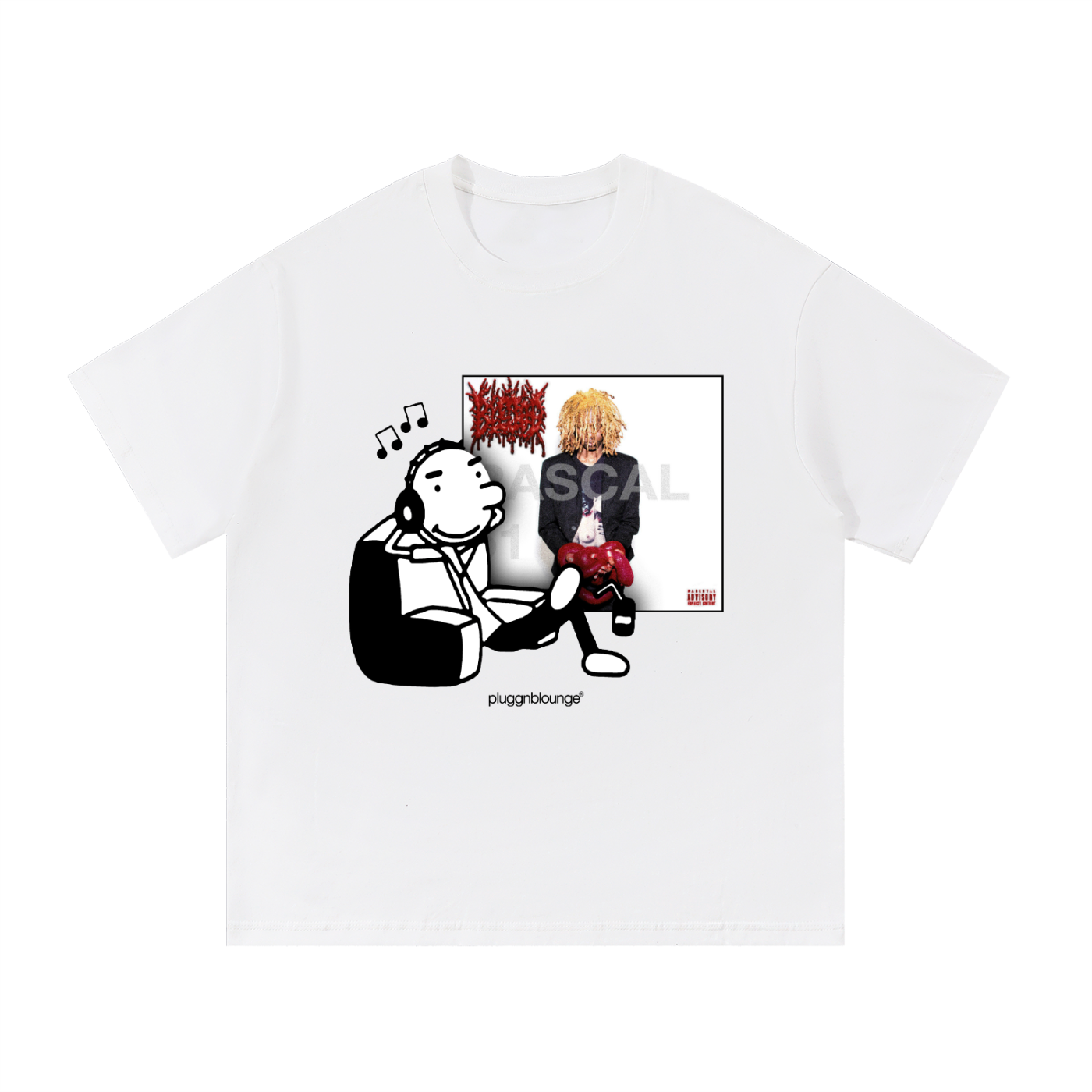 Rodrick Listening To Albums Tee- rascal 51 by bleeod