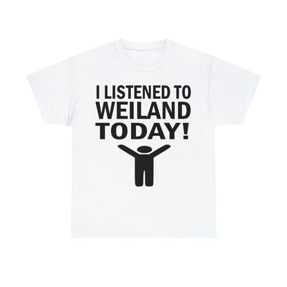 I Listened To Weiland Today Tee