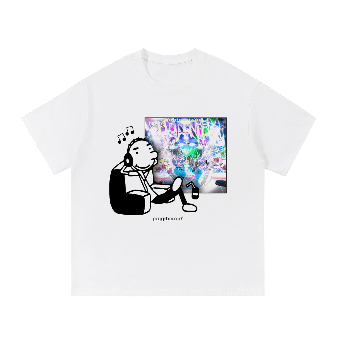 Rodrick Listening To Albums Tee- Icedancer by Bladee