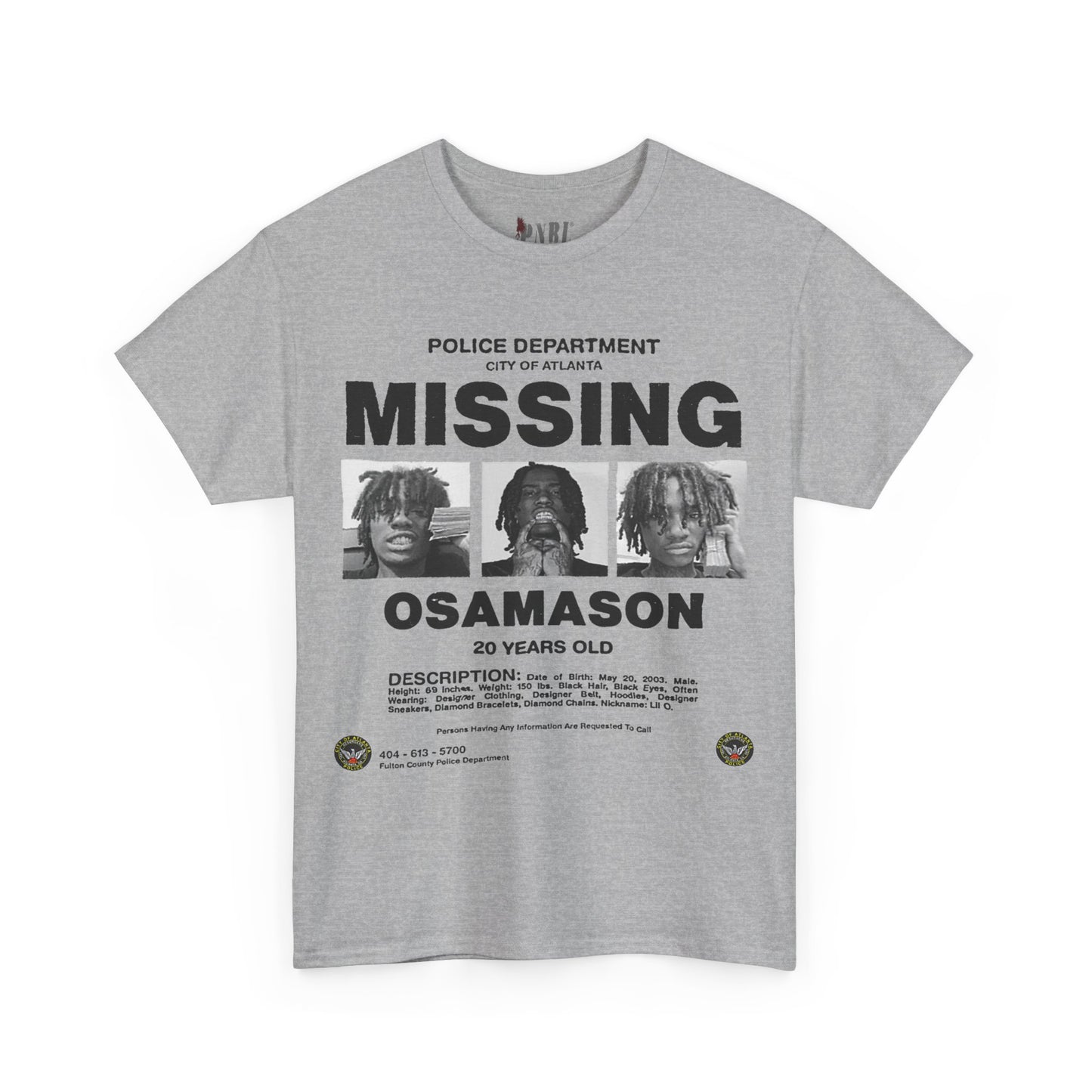 Osamason Missing Tee White