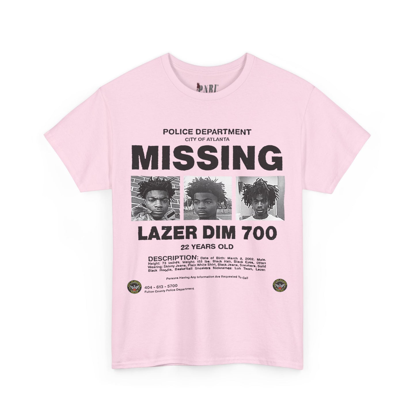 LAZER DIM 700 Missing Tee White