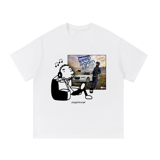 Rodrick Listening To Albums Tee- keepitgoinxav by xaviersobased