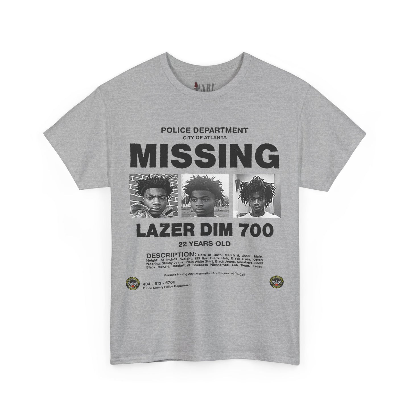 LAZER DIM 700 Missing Tee White