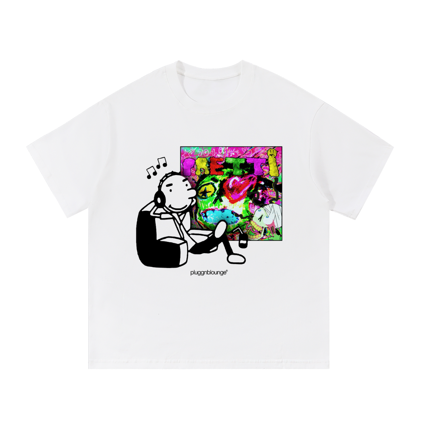 Rodrick Listening To Albums Tee- Pretti by prettifun