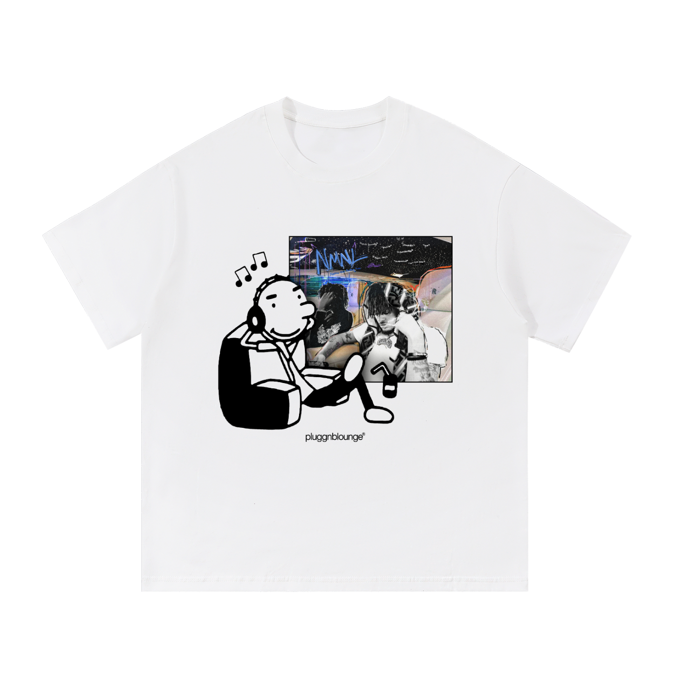 Rodrick Listening To Albums Tee- NMNL by Summrs