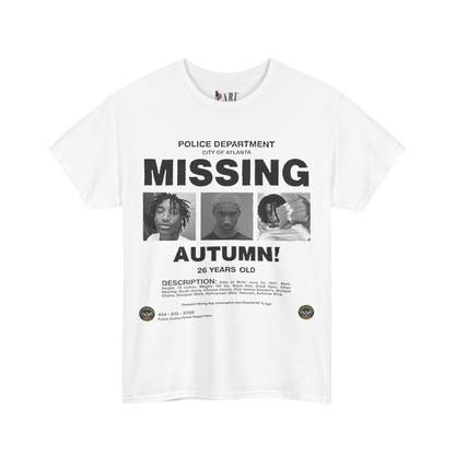 Autumn! Missing Tee White