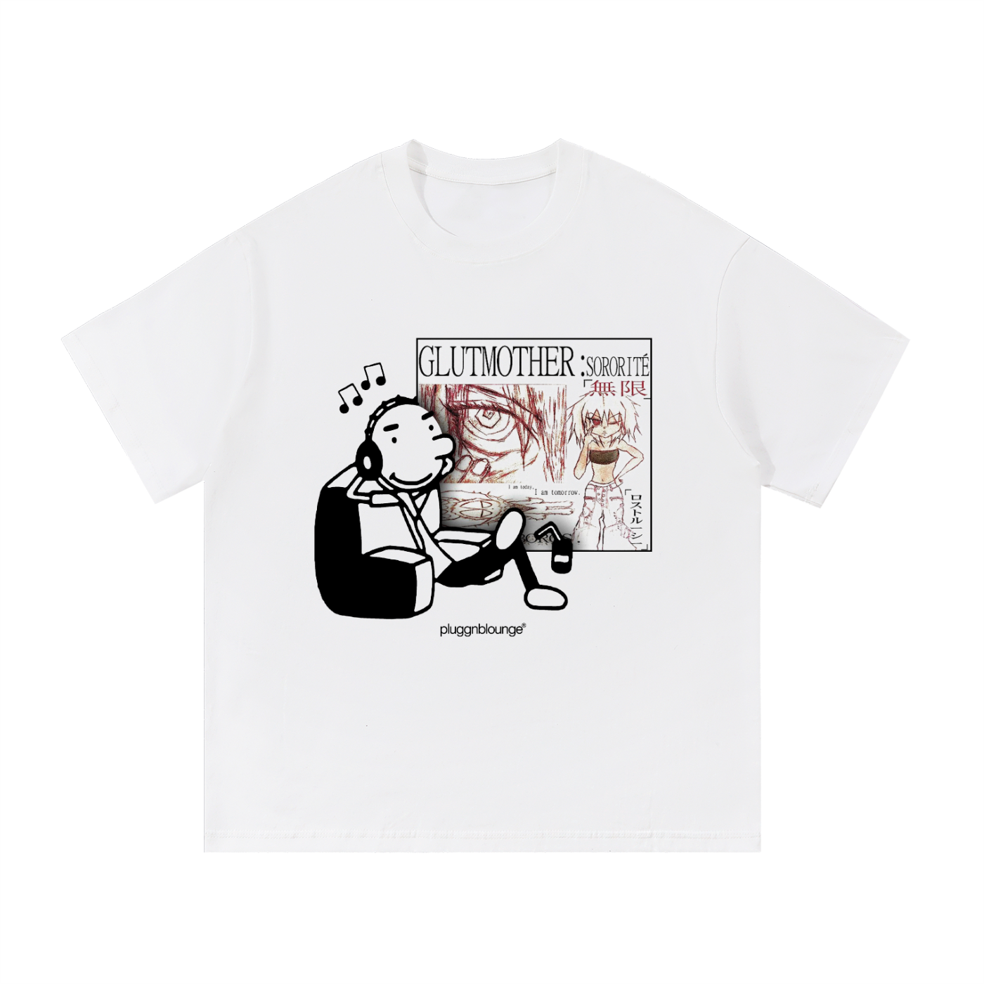 Rodrick Listening To Albums Tee- Sisterhood by Lucy Bedroque
