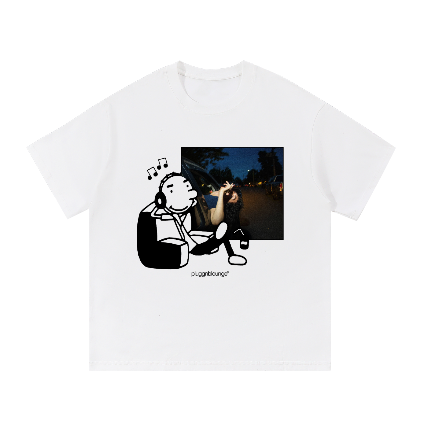 Rodrick Listening To Albums Tee- Heart by Jane Remover