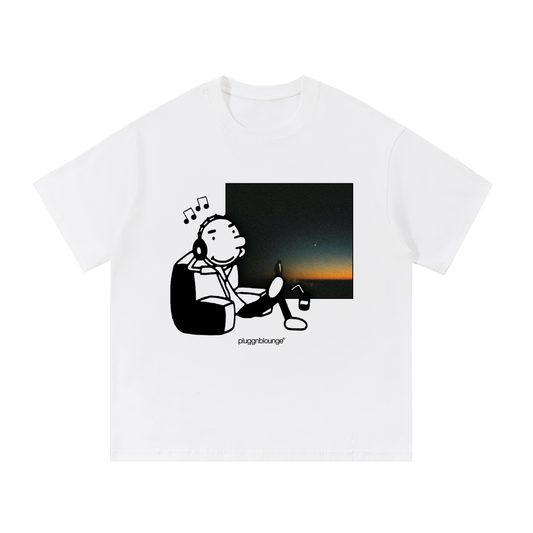 Rodrick Listening To Albums Tee- NS+ by Destroy Lonely