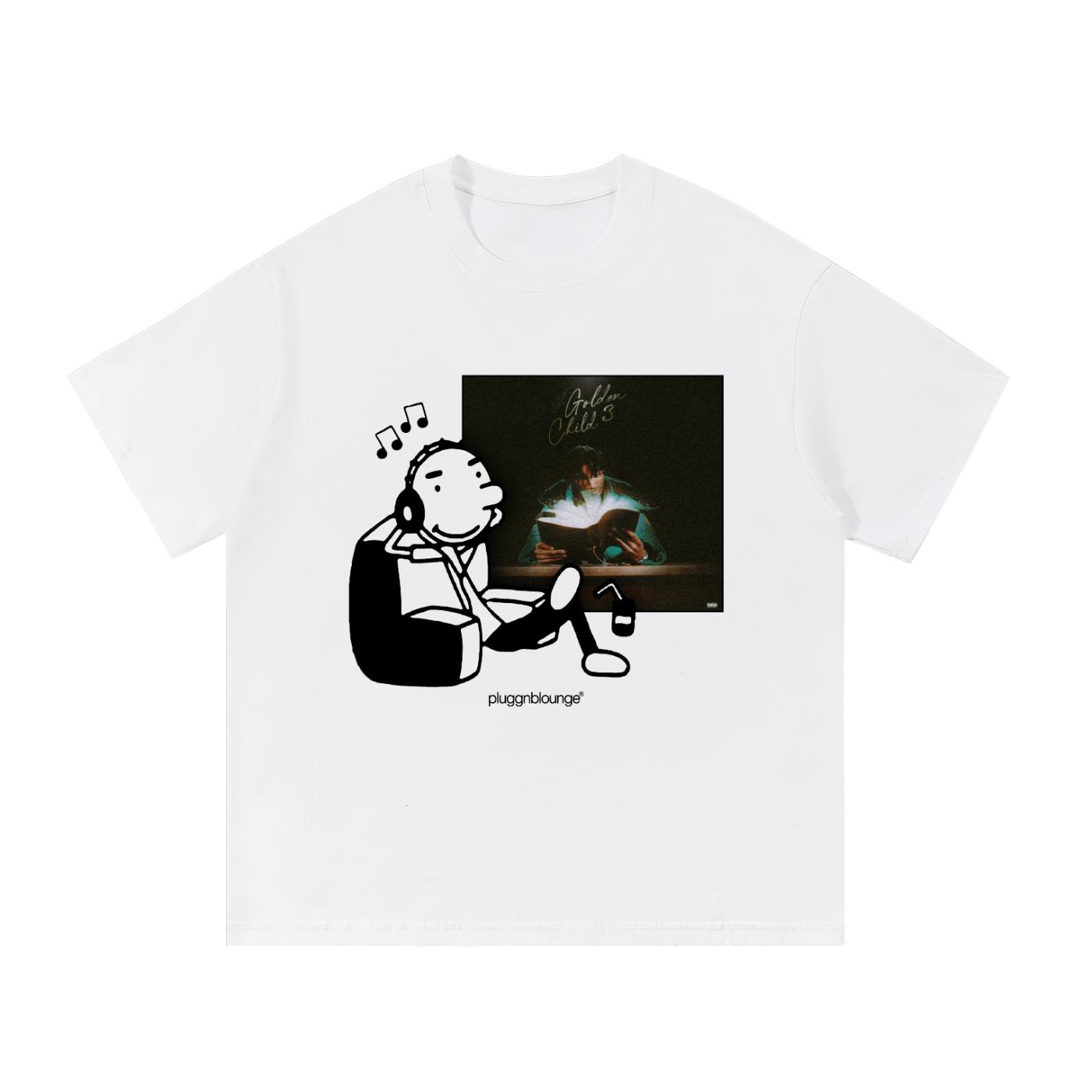 Rodrick Listening To Albums Tee- GC3 by Autumn!