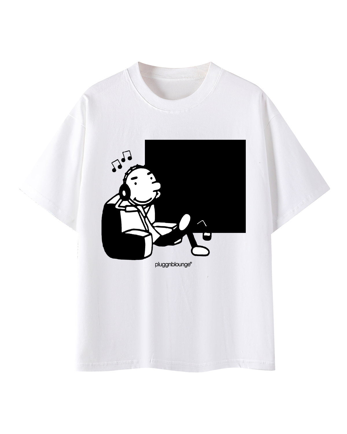 Rodrick Listening To Album Tee- Custom