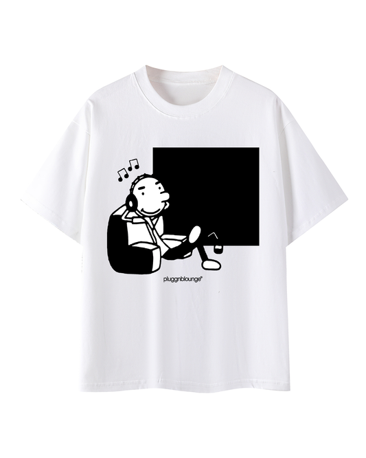 Rodrick Listening To Album Tee- Custom