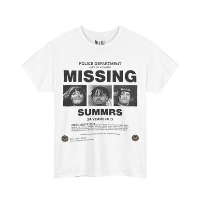 Summrs Missing Tee White